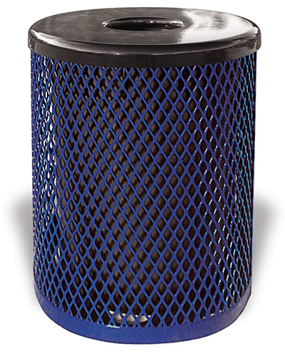 Metal Trash Receptacles