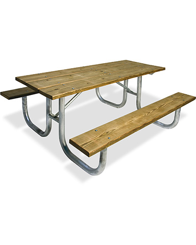 Wood Picnic Tables