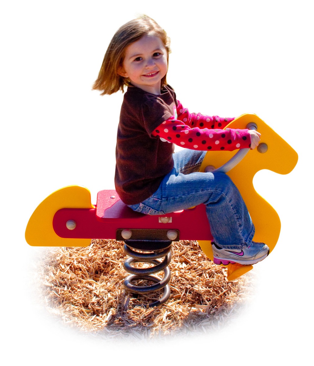 Horse Spring Rider | Commercial Playground Equipment | All People Can Play