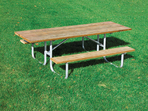 8' ADA Double Sided Heavy Duty Table