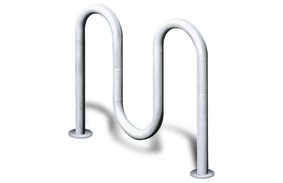 Contemporary Loop Bike Rack - Commercial Playground Equipment - Site Furnishings