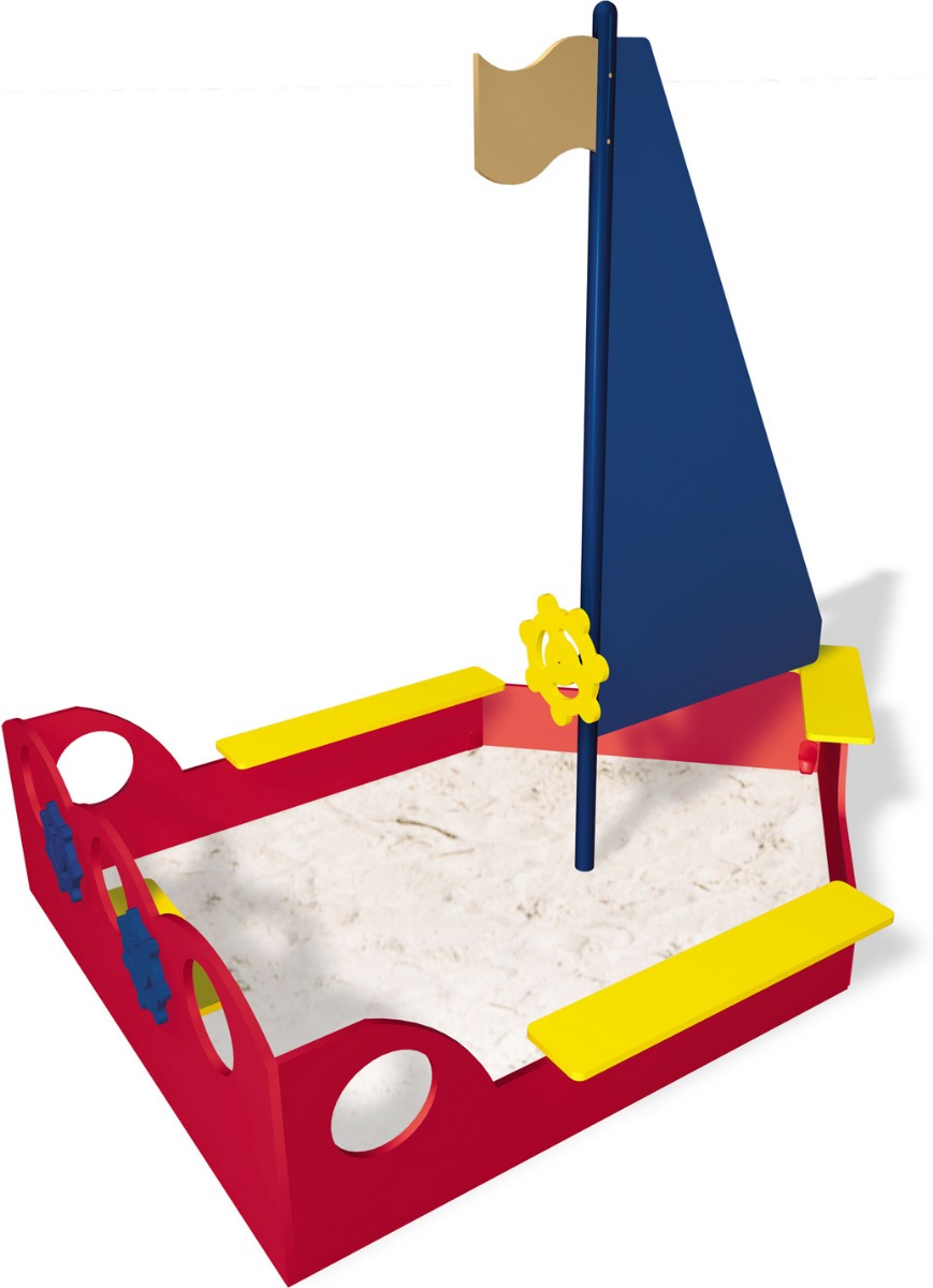 Sailboat Sand Box | Sand & Water Play | All People Can Play
