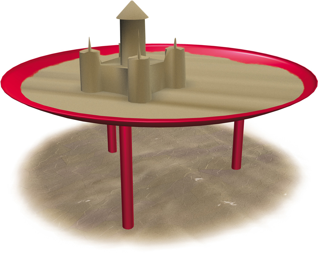 Elevated Sand Table/Planter | Commercial Playground Equipment | All People Can Play