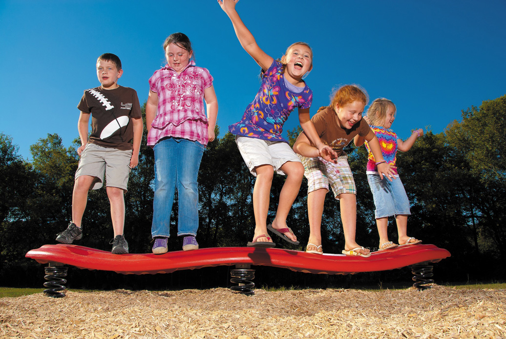 strata bouncing balance beam | balance | All People Can Play