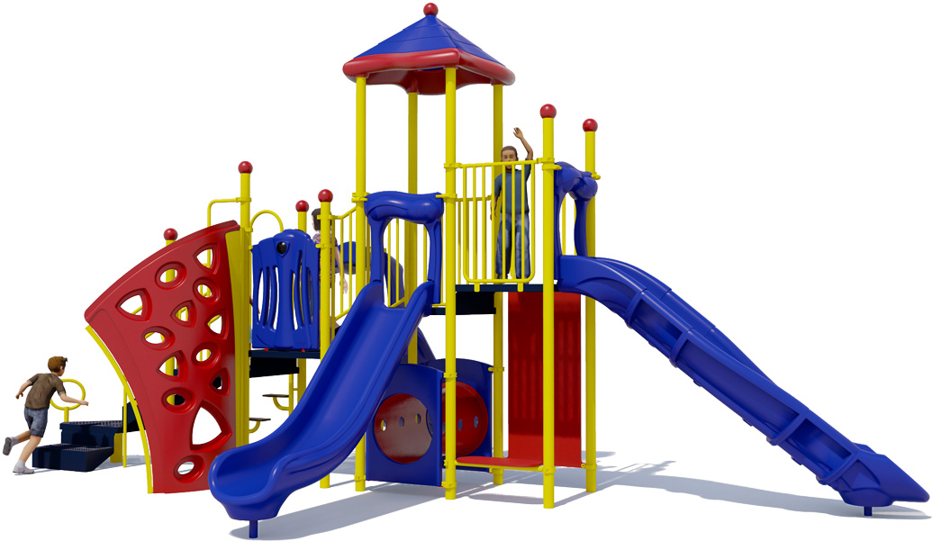 Cayman Islands Commercial Playground Equipment | Primary | Back