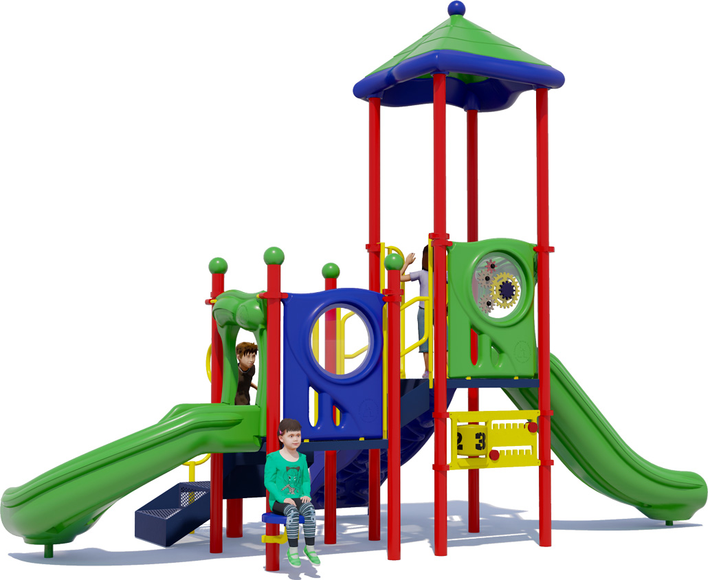 Toddler's Traverse | Playful Color Scheme | Rear View