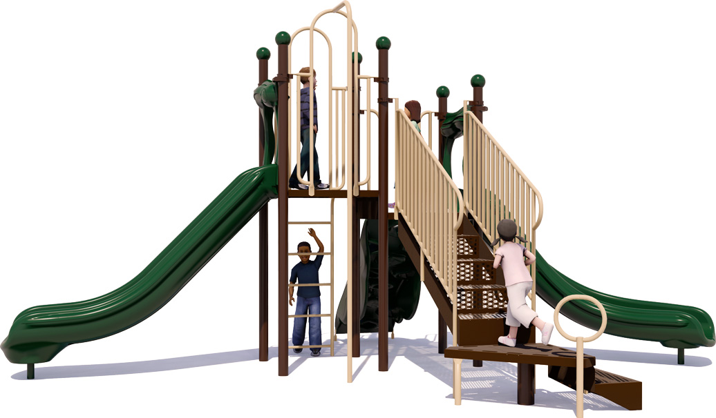 Ready to Run Playground - Natural Color Scheme - Rear View