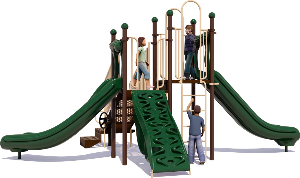 Ready to Run Playground - Natural Color Scheme - Front View