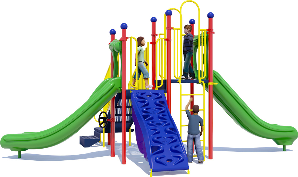 Ready to Run Playground - Playful Color Scheme - Front View