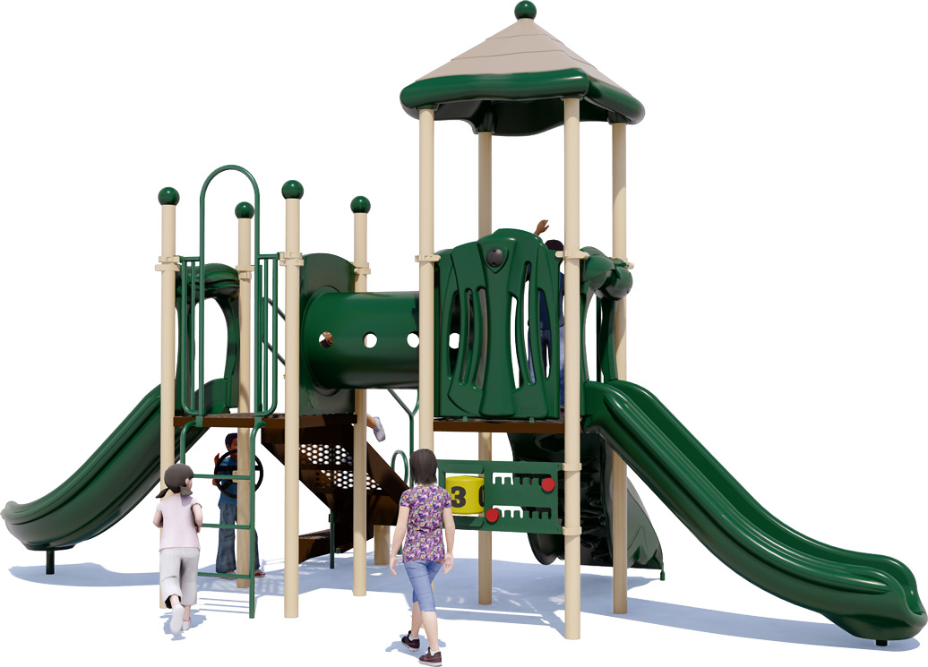 Alpine Play Structure | Natural | Front