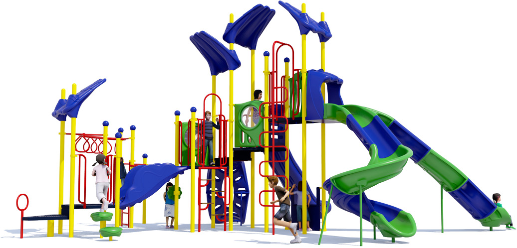 Propylon HOA Playground - Playful Colors - Rear View