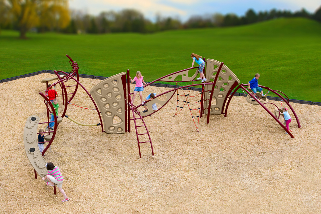 Break of Dawn Play Structure - Custom Colors - All People Can Play