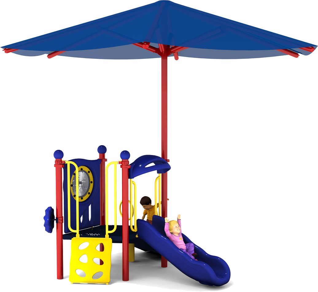 Circus Circus Playground | Primary Colors | Front View