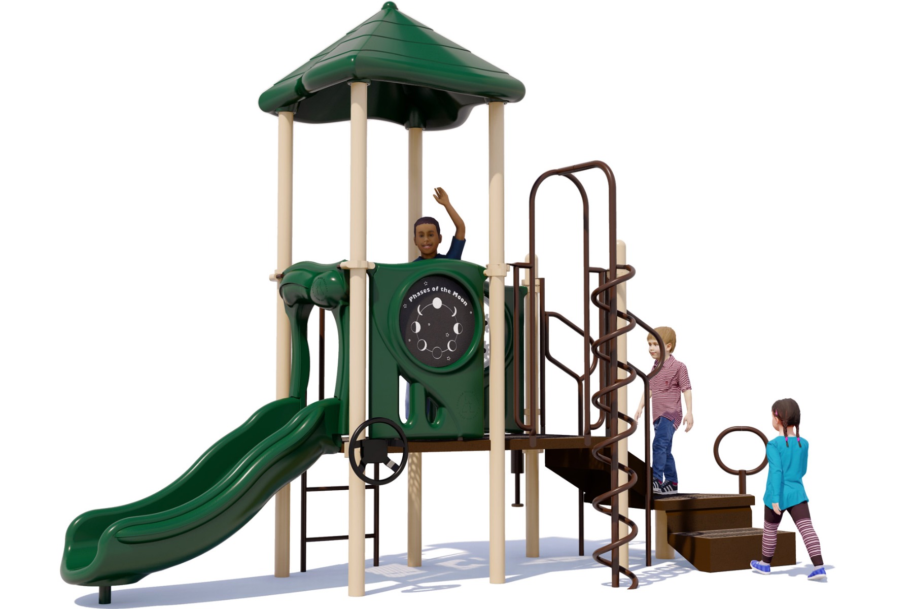 Dizzy Doodle Playground - Natural Colors - Front | All People Can Play