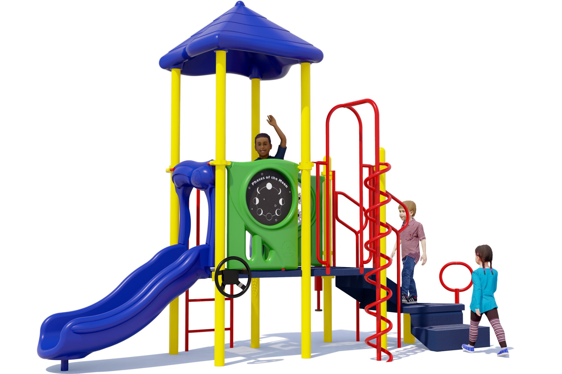 Dizzy Doodle Playground - Playful Colors - Front | All People Can Play