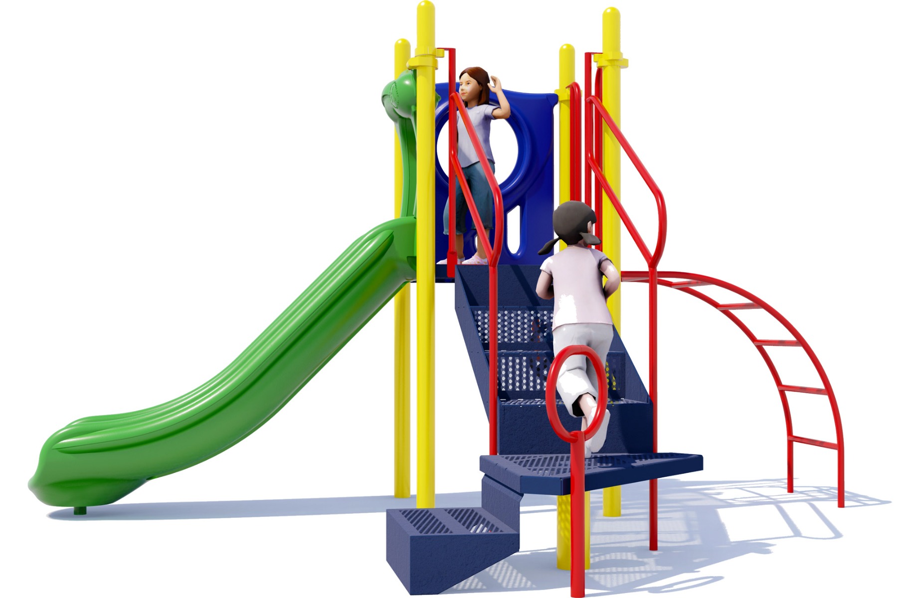 Tiny Treasure Playground | Playful Colors | Rear