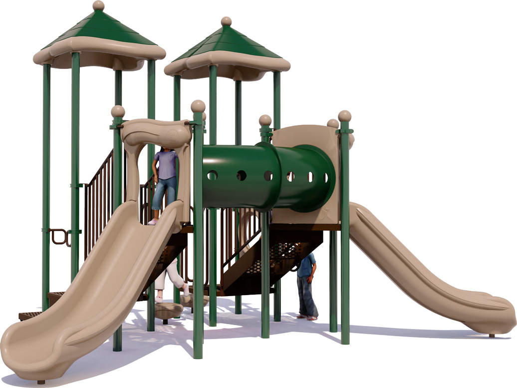 Inside Out Playground | Natural Color Scheme | Front View