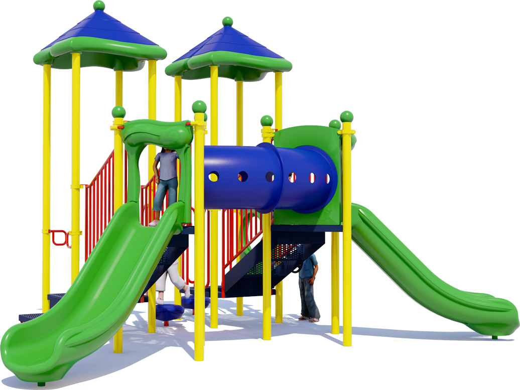 Inside Out Playground | Playful Color Scheme | Front View