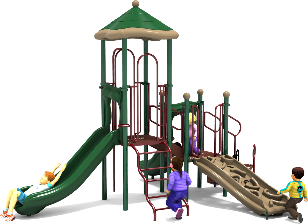 Jumping Jack - Natural - Front | All People Can Play Commercial Playground Equipment