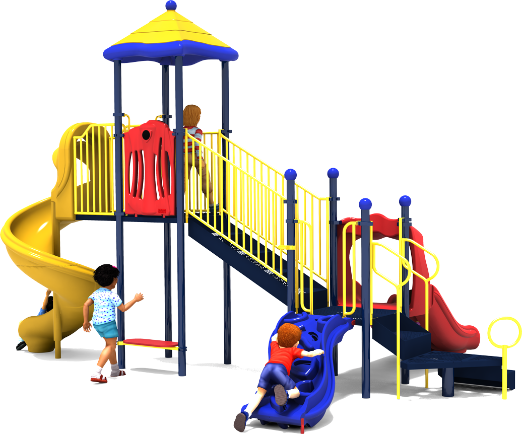 Park Place Playground - Primary - Back | All People Can Play