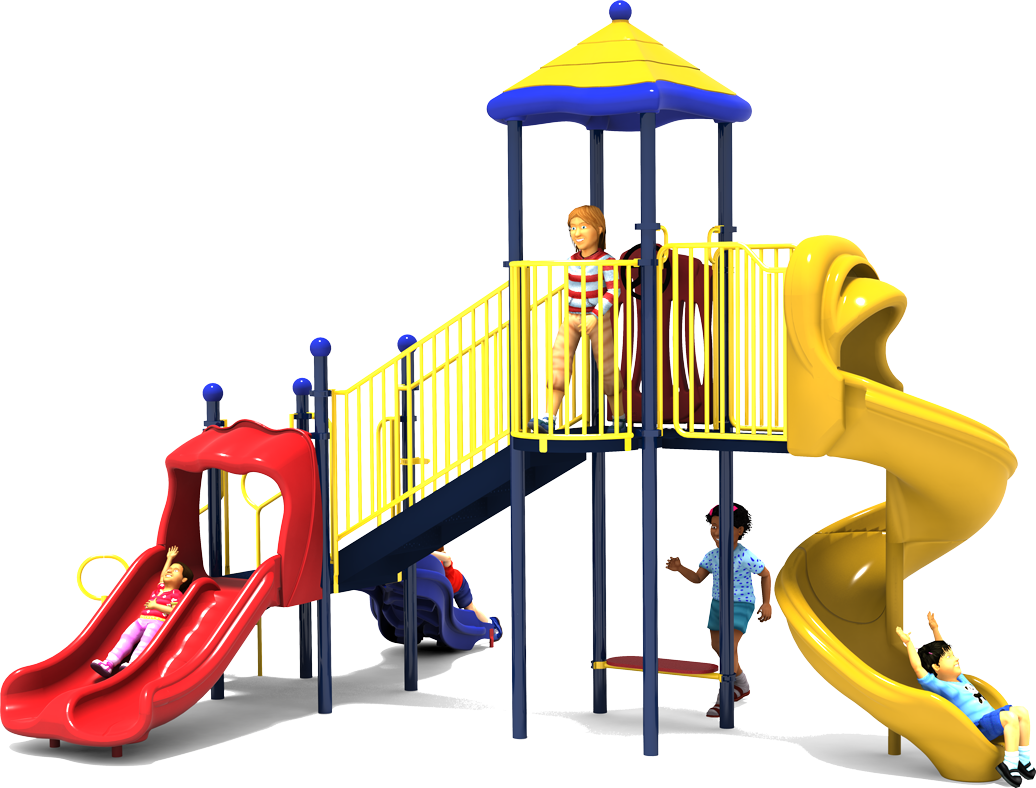 Park Place Playground - Primary - Front | All People Can Play
