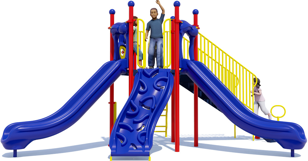 Powerball Blast Commercial Play Structure | Primary | Front