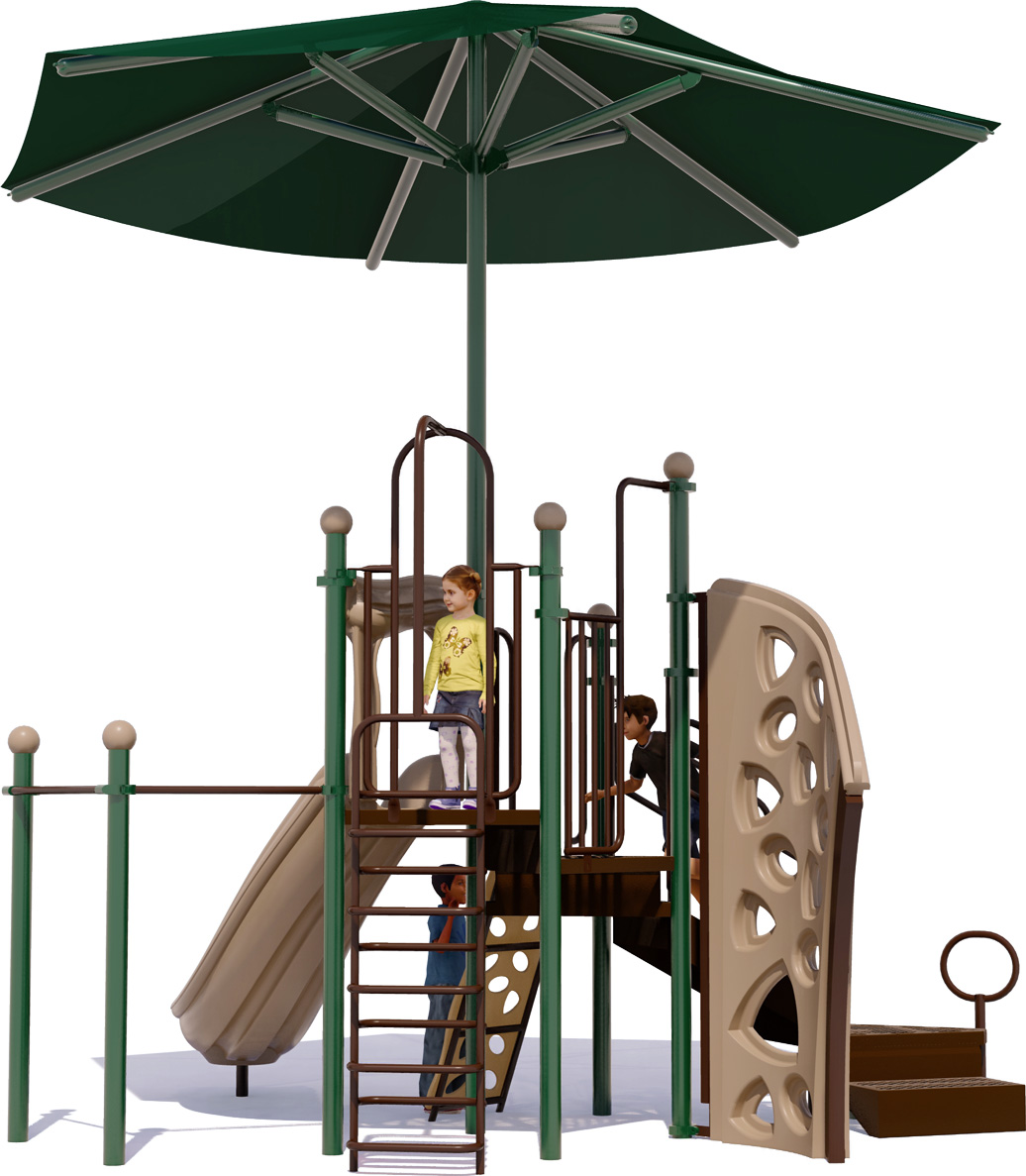 Kool & the Gang Bundled Playground | Natural Colors | Front View