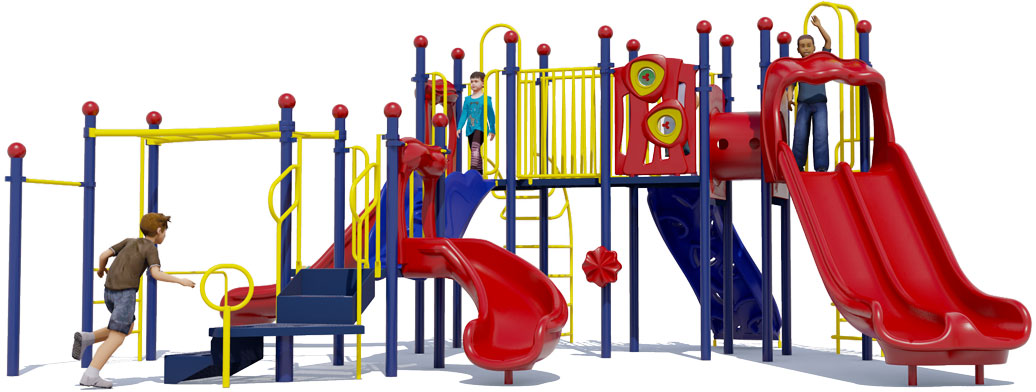 Paddington Place - Front View - Primary Colors | All People Can Play