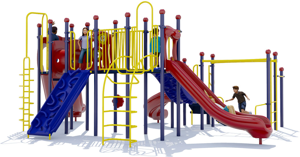 Paddington Place - Rear View - Primary Colors | All People Can Play