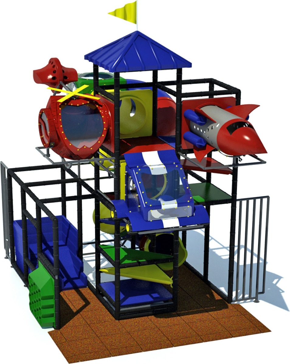 adventure 700 - indoor play equipment - front - primary