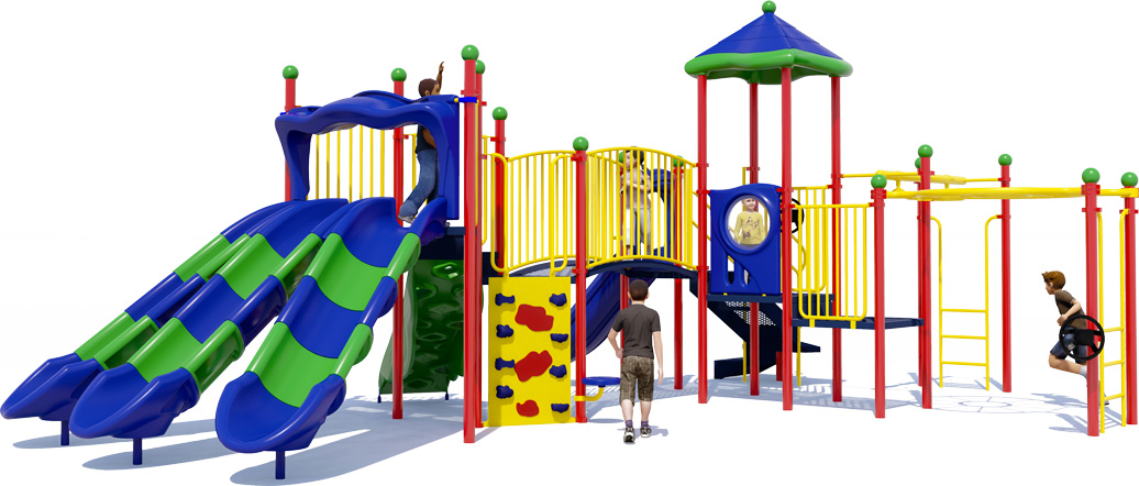 Main Event Playground Equipment | Playful Colors | Front