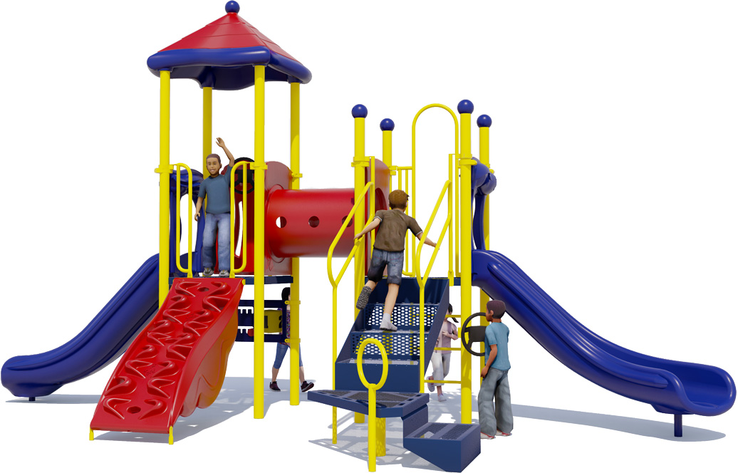 Alpine Play Structure | Primary | Rear