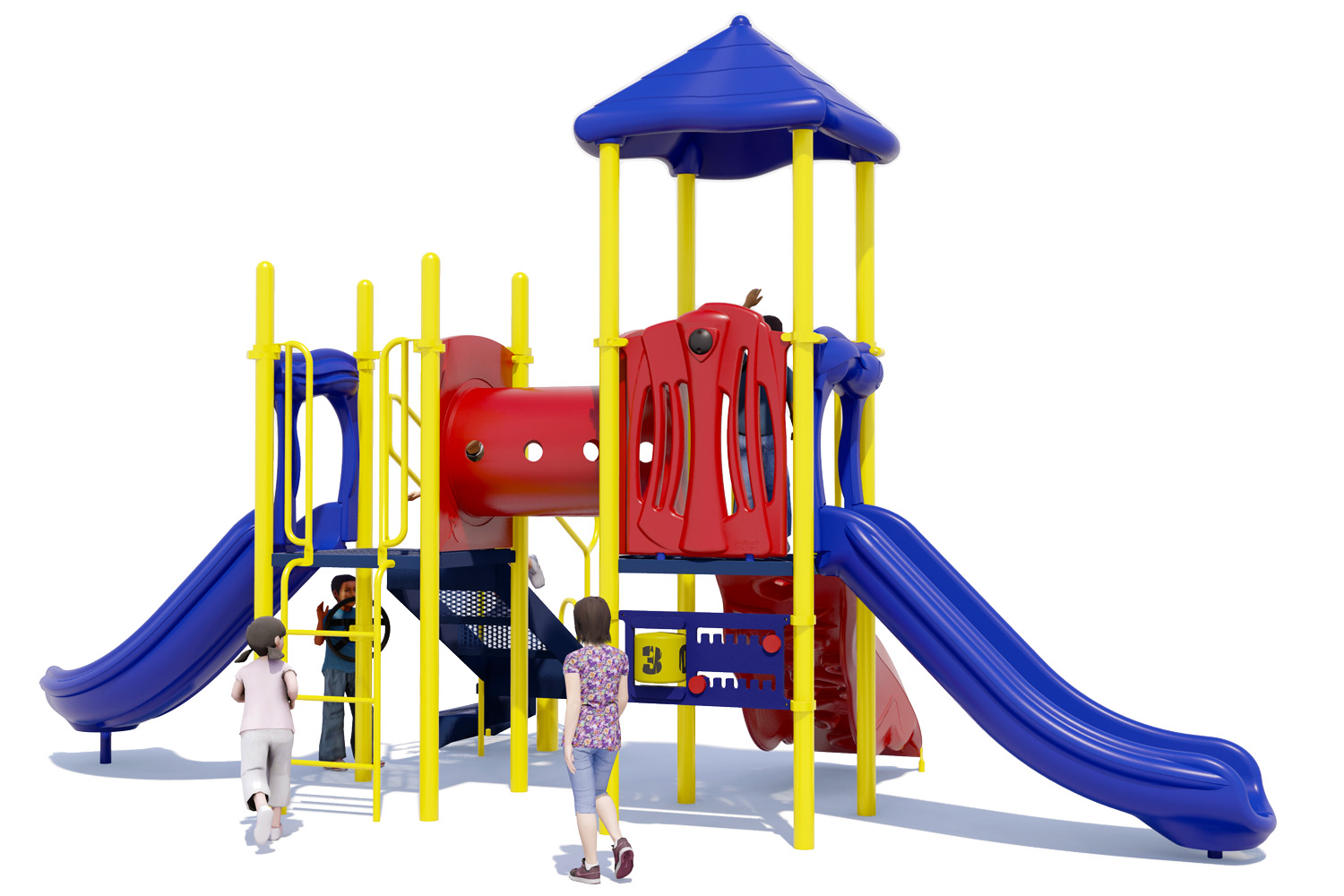 Alpine Play Structure | Primary | Front