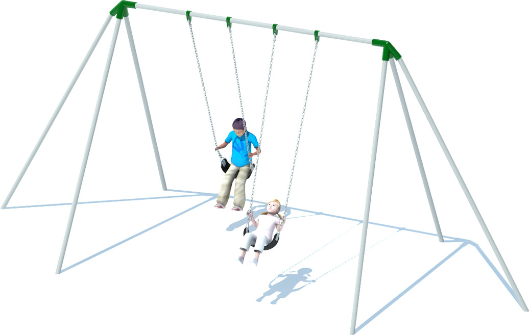 Tri-pod Swing Frame | Swing Sets | All People Can Play