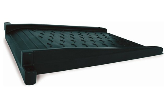 Black Plastic ADA Ramp Border Timber Attachment - Commercial Playground Equipment