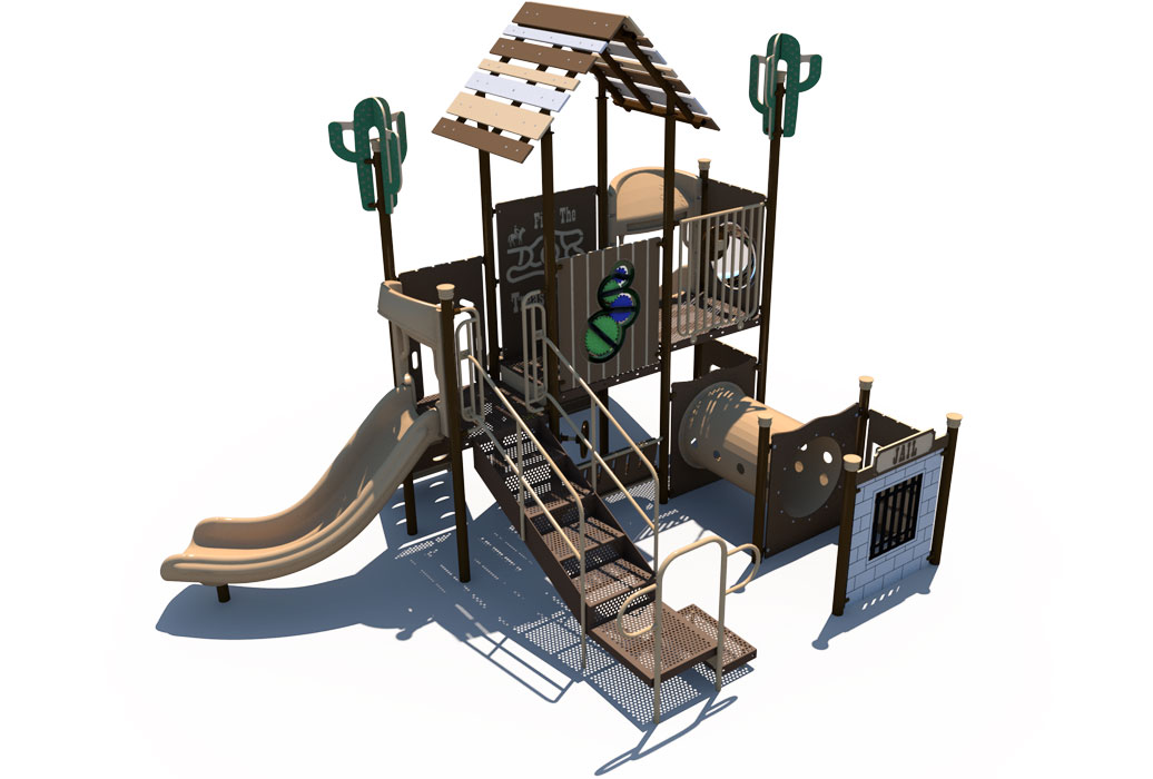 REAR - Western Themed Playground | Ages 2 to 5 | All People Can Play