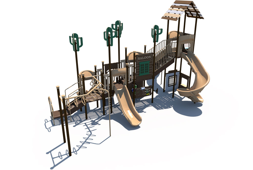 OVERVIEW - Western Themed Playground | Ages 5 to 12 | All People Can Play