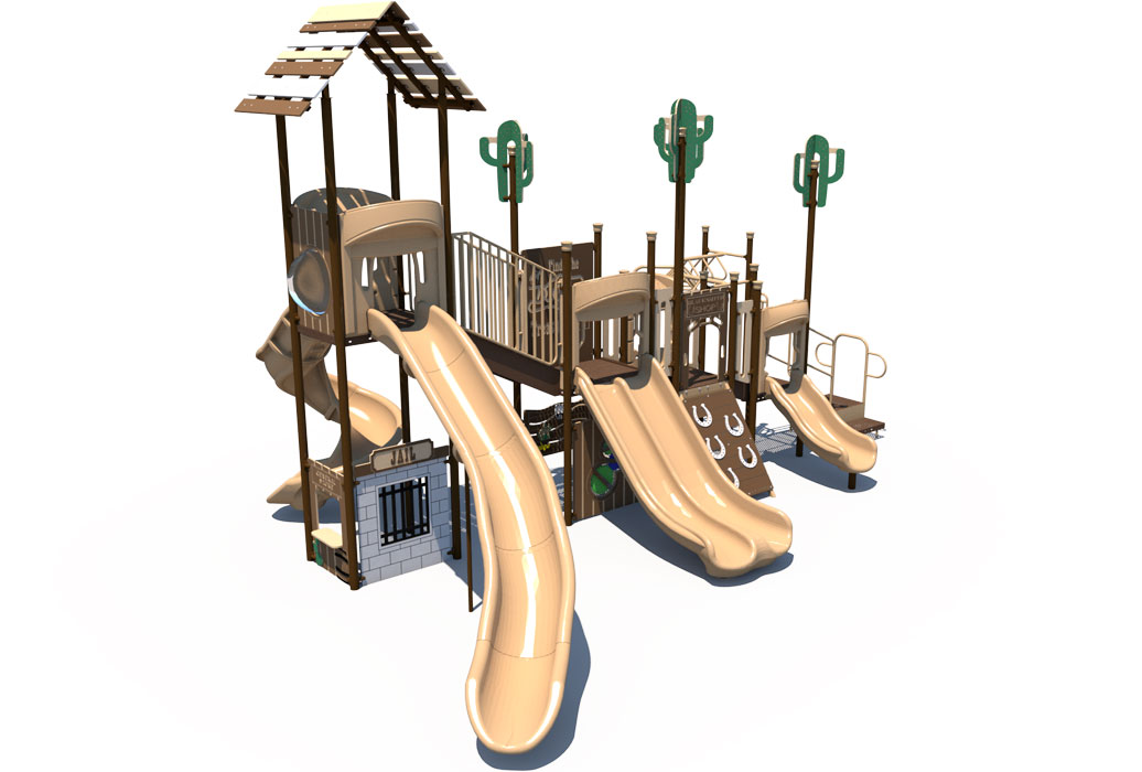 OVERVIEW - Western Themed Playground | Ages 5 to 12 | All People Can Play