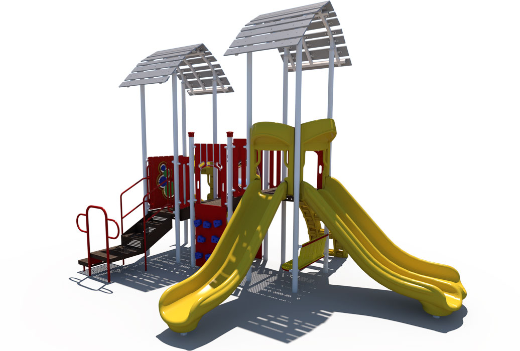 Front - Farm Themed Playground | Ages 2 to 12 | All People Can Play