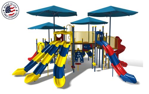 Front View - Value Boss Made in USA Playground
