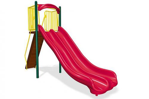 6' Double Velocity Freestanding Slide - Independent Play Products - All People Can Play