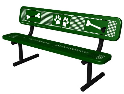 Sit & Stay Bench - Dog Park Equipment - All People Can Play