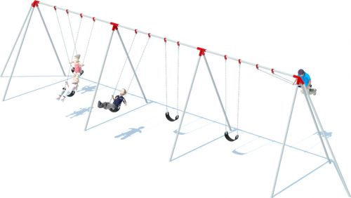3 Bay Tri-pod Swing Frame | Swing Sets | American Parks Company