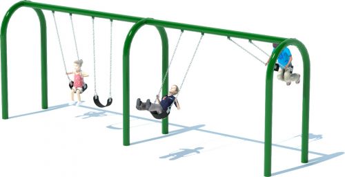 2 Bay Arch Swing Set | Swings | American Parks Company