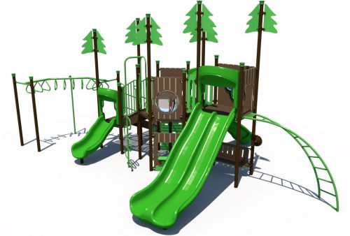 Front - Nature Themed Playground | Ages 2 to 12 | All People Can Play