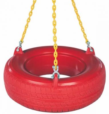 Chained Plastic Tire