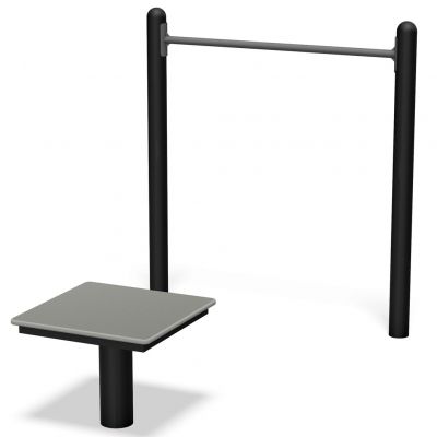 Horizontal Chin-Up Station - Outdoor Fitness Equipment - All People Can Play