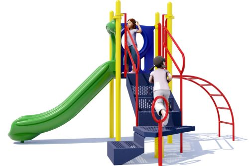 Tiny Treasure Playground | Playful Colors | Rear