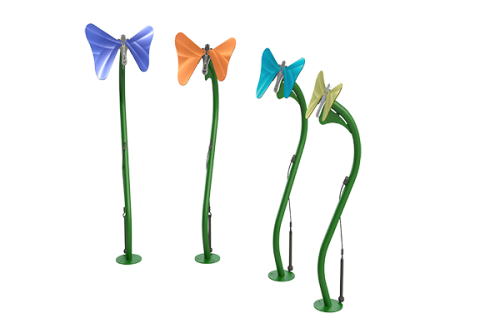 Freenotes Butterflies | Musical Playground Equipment | APCPLAY