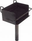 CANTILEVER ROTATING PEDESTAL GRILL